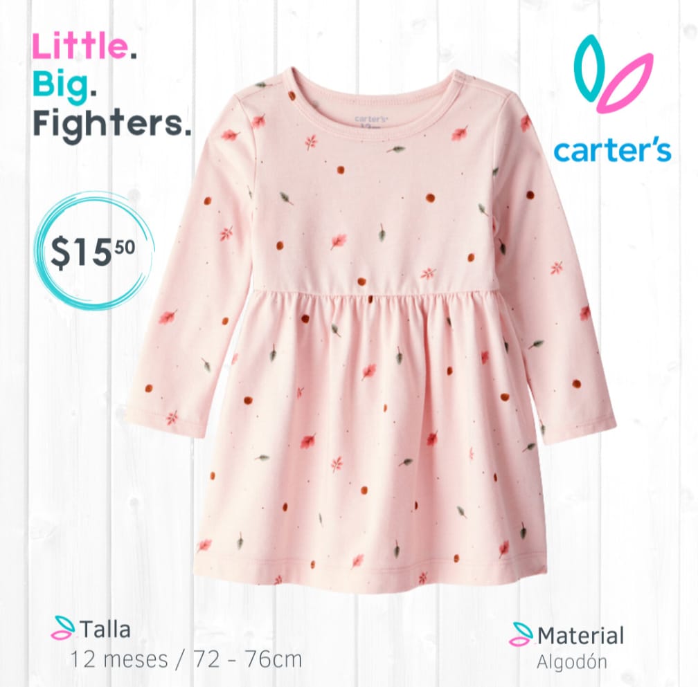 Vestido Carter´s / 12 meses