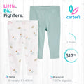 Set 2 pantalones Carter's / 6 meses
