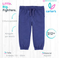 Pantalón térmico Carter´s / 6 meses / azul