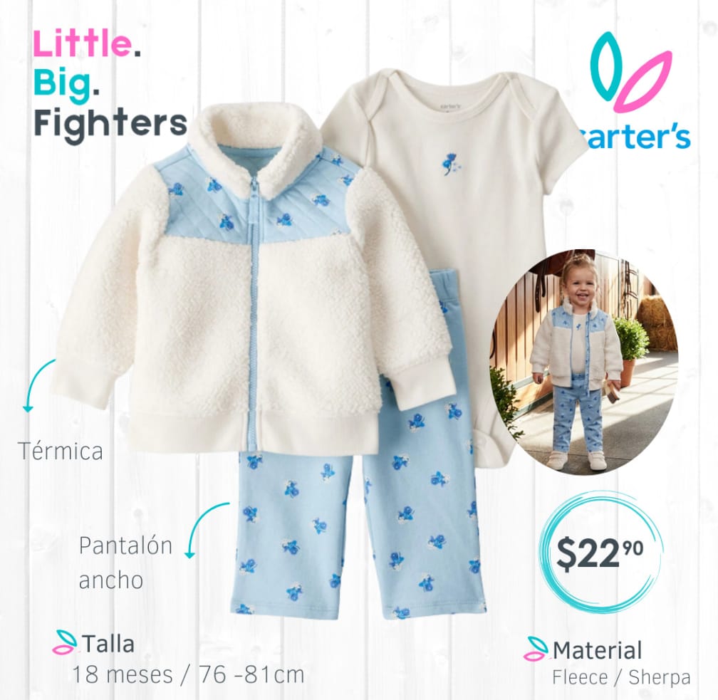Set 3 piezas  Carter´s / 18 meses