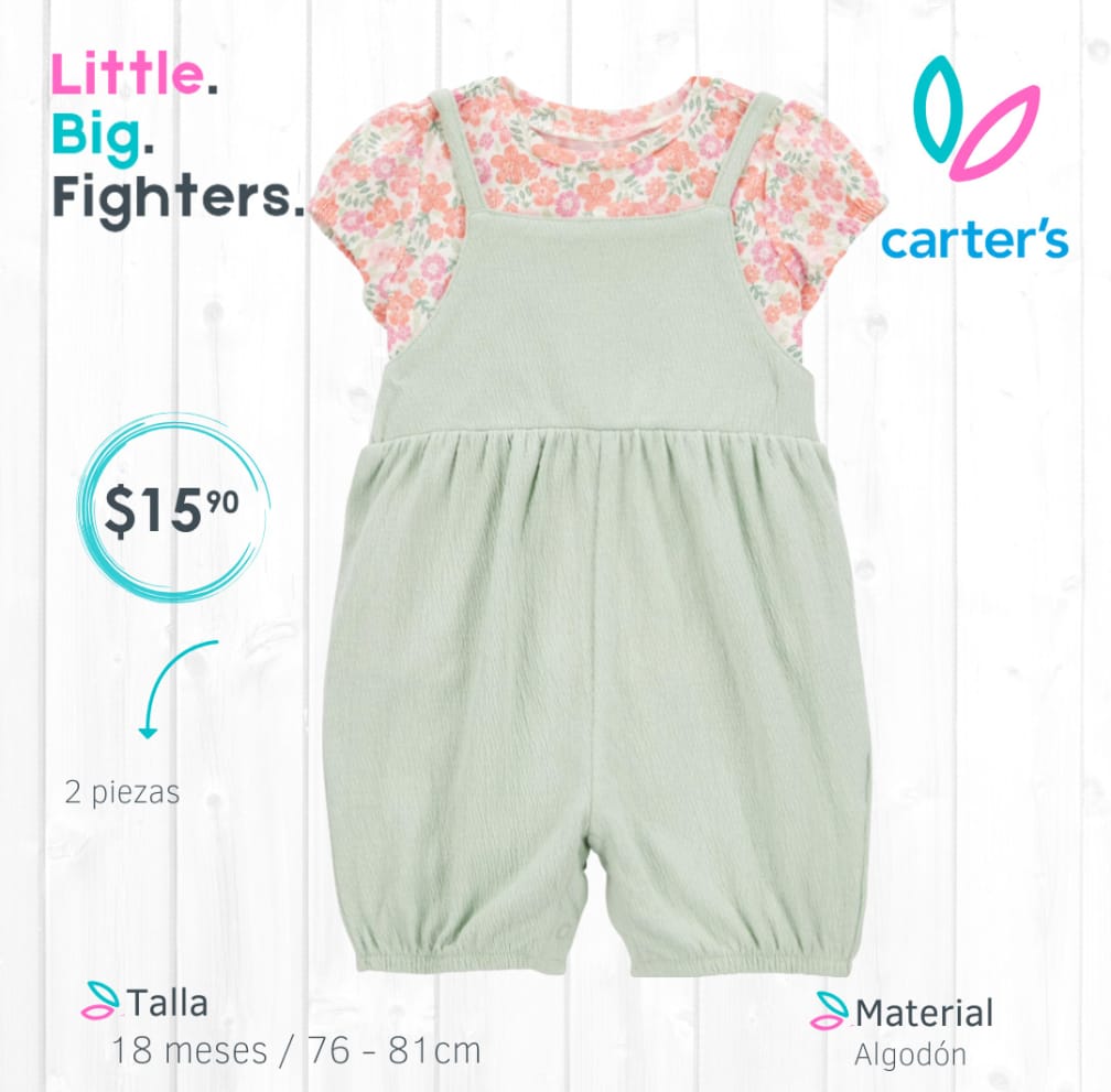 Set 2 piezas Carter´s / 18 meses