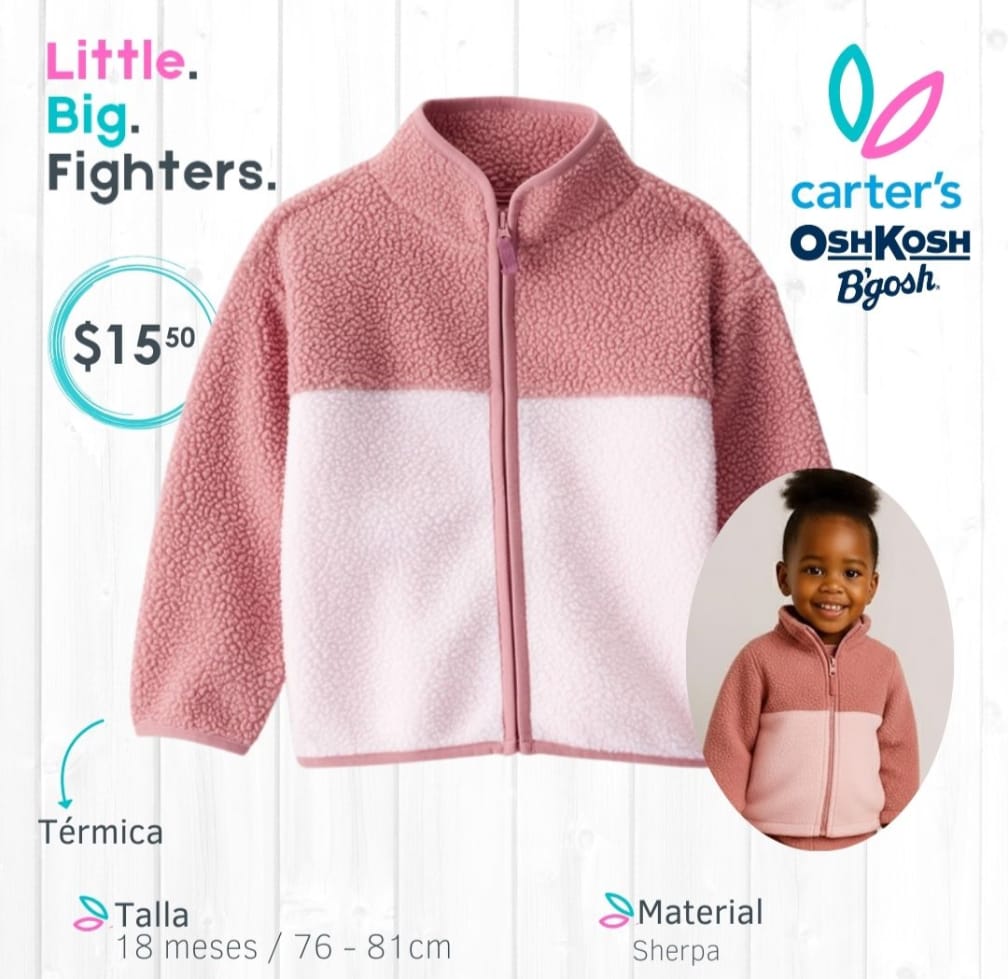 Chaqueta térmica Carter´s / 18 meses
