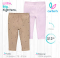 Set 2 pantalones Carter´s / 18 meses