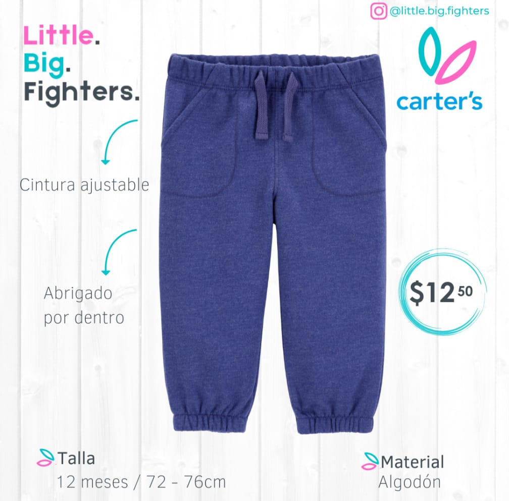 Pantalón Térmico Carter´s / 12 meses