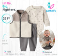Set 3 piezas Carter's / 24 meses