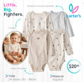 Set 4 bodies Carter's / 24 meses