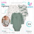 Set 3 bodies Carter's / 24 meses