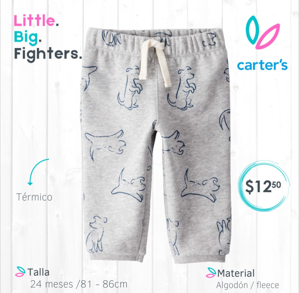 Pantalón Térmico Carter's / 24 meses