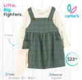 Vestido 3 piezas Carter's / 24 meses