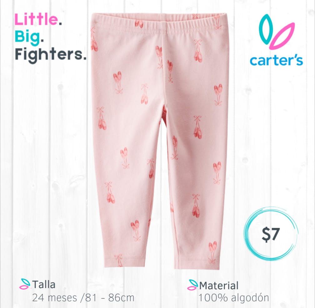 Licra Carter's / 24 meses
