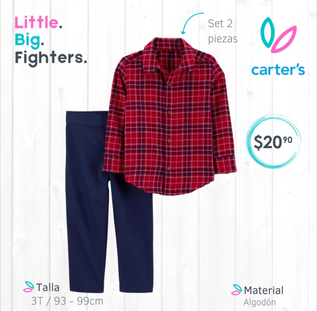 Set 3 piezas Carter´s / 3T