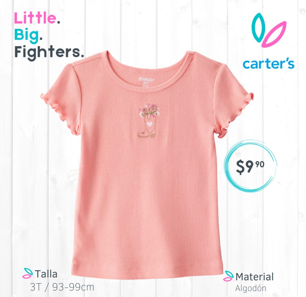 Camiseta Carter's / 3T