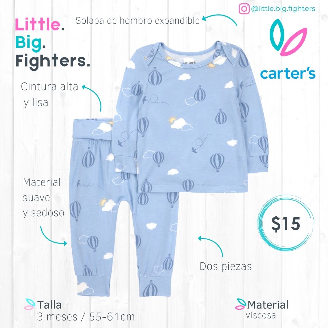 Set 2 piezas Carter's / 3 meses