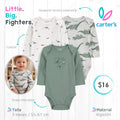 Set 3 bodies Carter´s  / 3 meses
