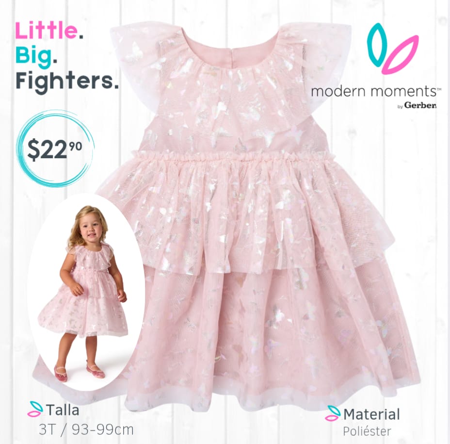 Vestido Modern Moments Gerber / 3T