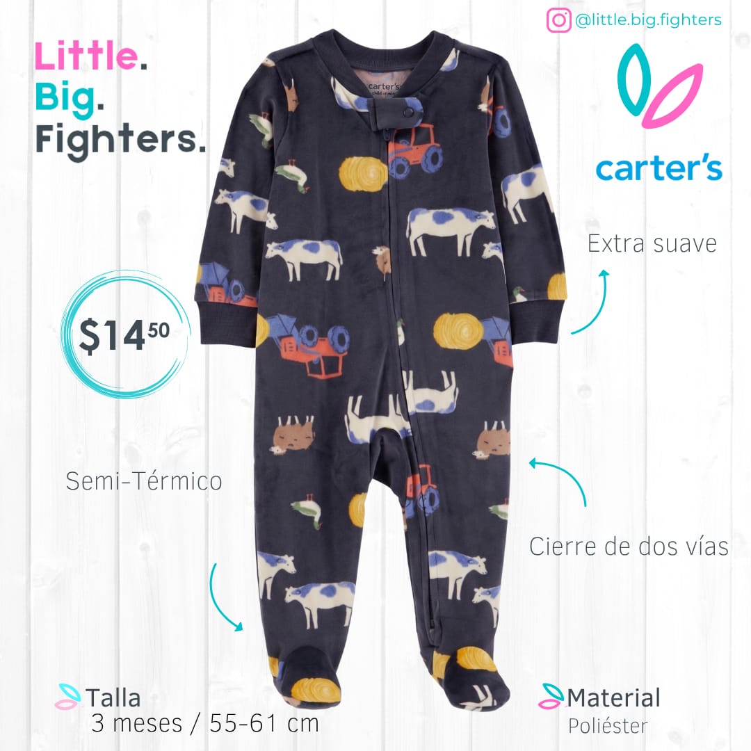 Monito Semi-térmico Carter´s  / 3 meses