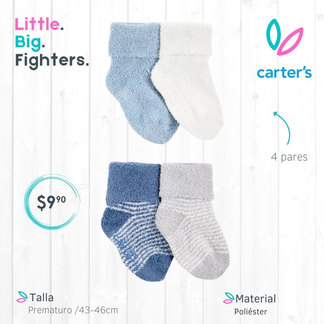 Set 4 pares Carter´s / Prematuro