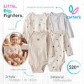 Set 4 bodies Carter's / 18 meses