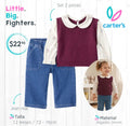 Set 2 piezas Carter´s / 12 meses / jean